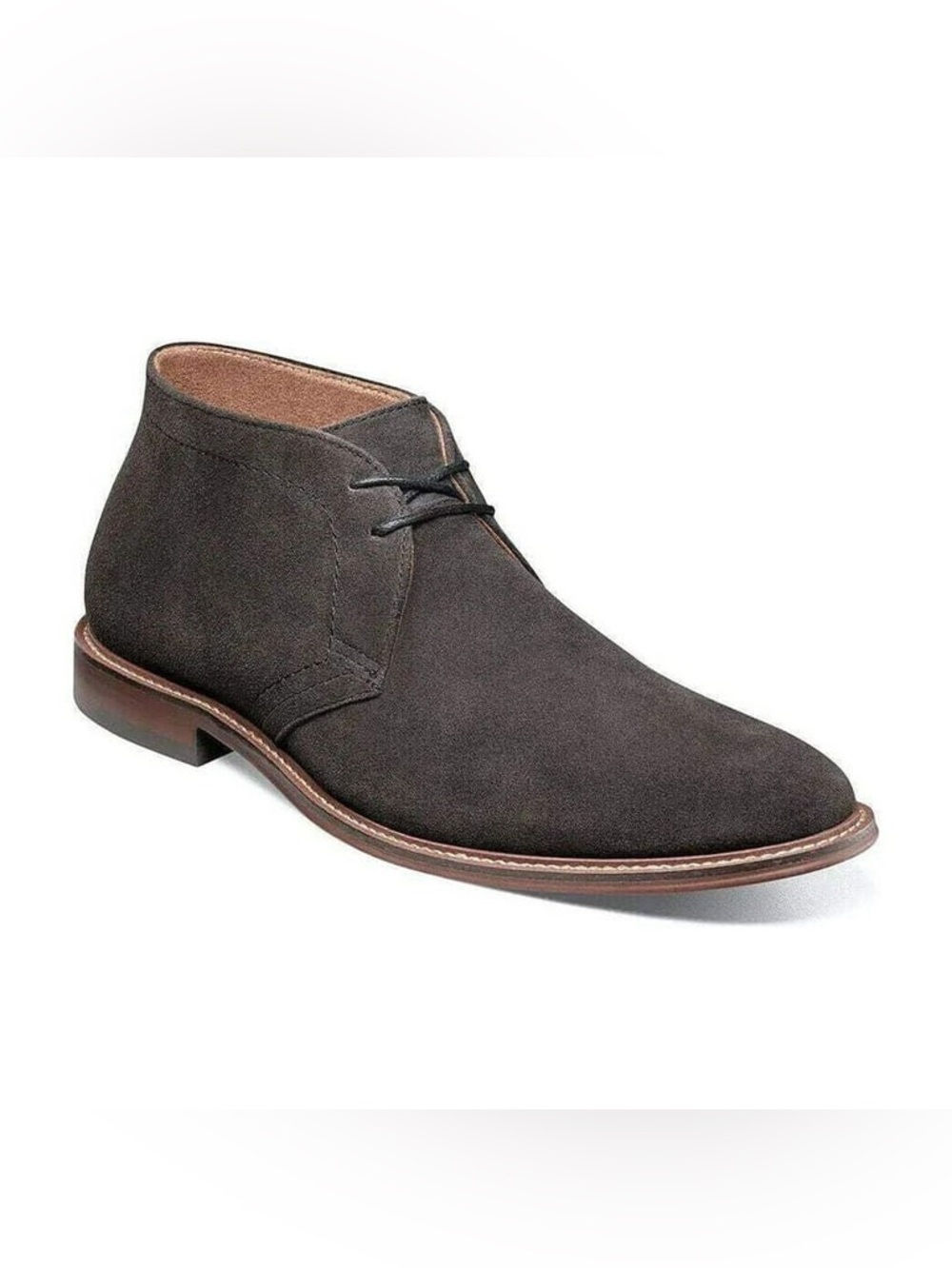 Stacy Adams Martfield Dark Grey Suede Chukka Boot Sz 9 BNWB